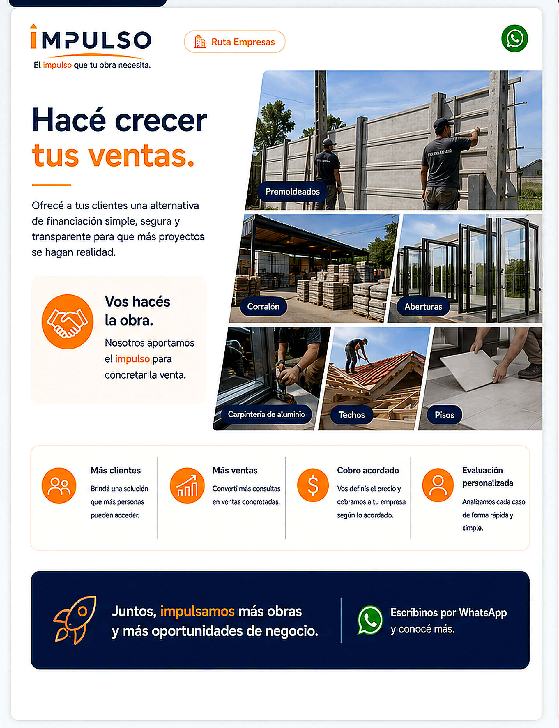 IMPULSO: hacé crecer tus ventas