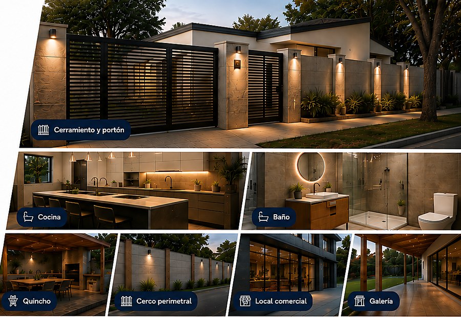 Proyecto de obra y mejoras del hogar